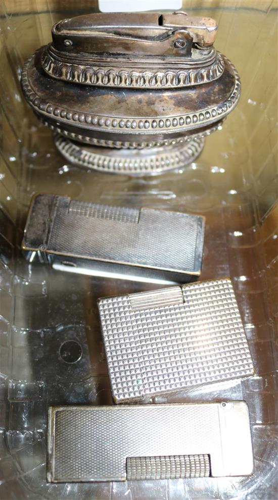 4 cigarette lighters inc 2 Dunhill